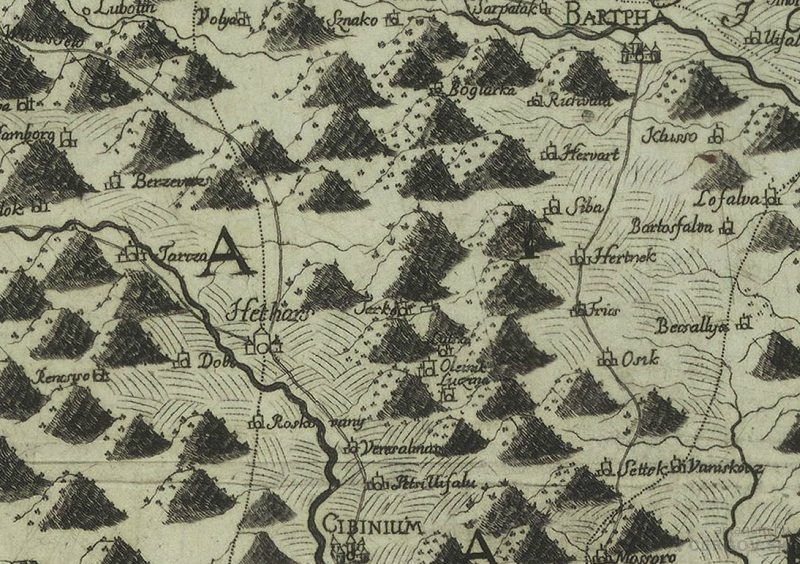 A. Fucker: Comitatus Sarosiensis tabula. 1733