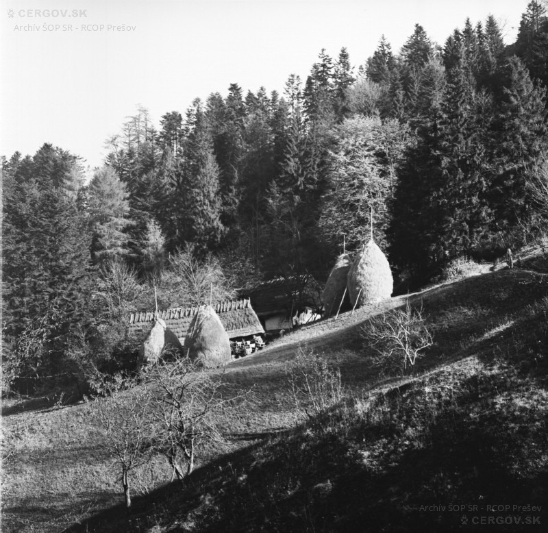 Horská osada Baranie. Usadlosť Juraja Blaščáka.