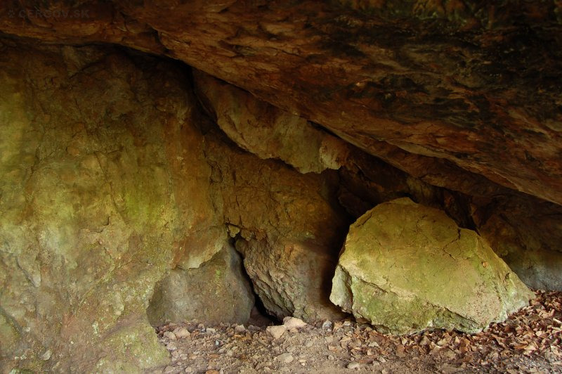 Interiér jaskyne Peklo