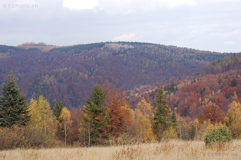 Pohľad na vrch Čergov