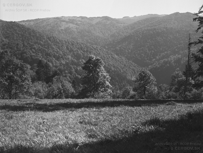 Pohľad na vrch Solisko a Škaredé