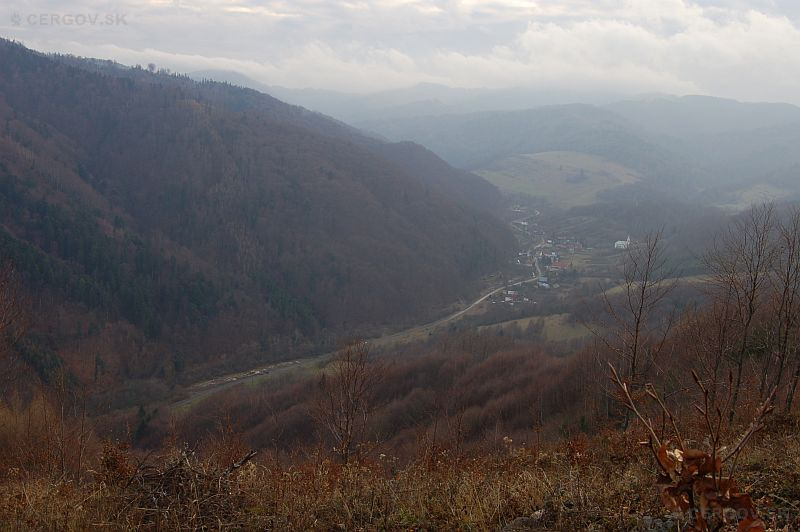 Pohľad na obec Kríže