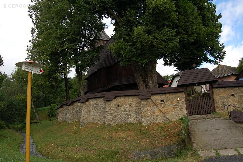 Drevený kostolík v Hervartove