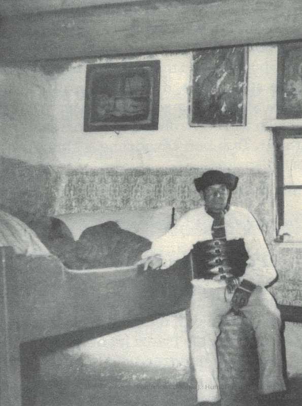 Interiér drevenice v osade Baranie