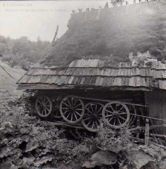 Stodola v usadlosti Juraja Blaščáka, osada Baranie.