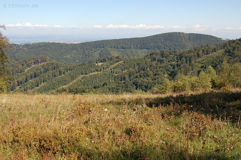 Výhľad zo sedla Lysina