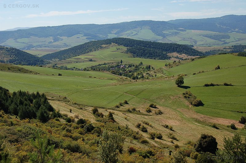 Výhľad na obec Hanigovce